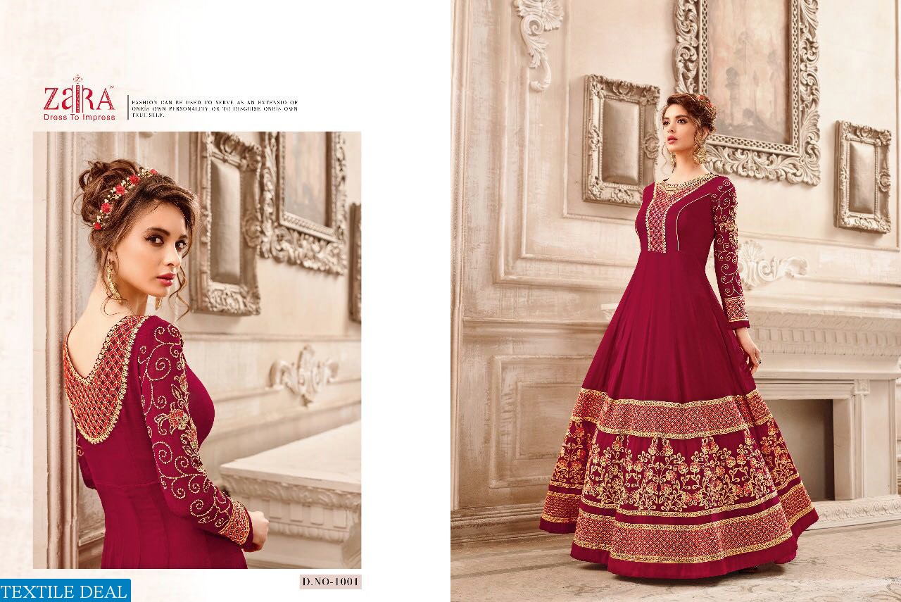 Zaira mastani Wholesale Designer heavy anarkali Salwar suits